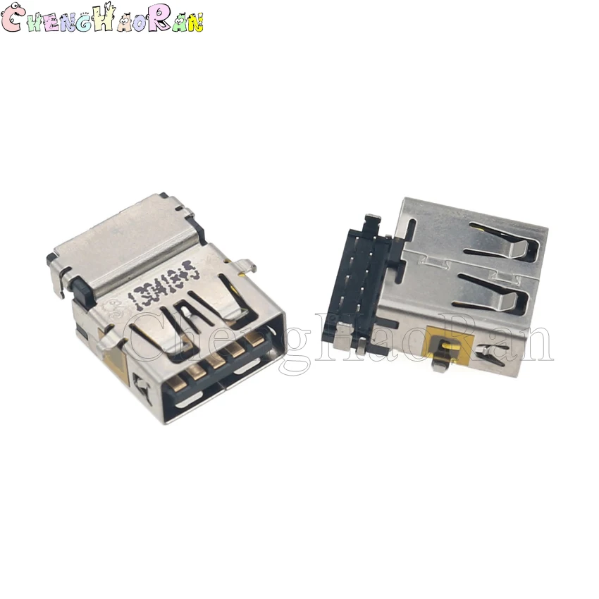 USB Adapter 2x Laptop 3.0 USB Jack Female Connector Socket for Lenovo V110 700 15isk V110 15IKS Notebook repair parts USB Port 3.0