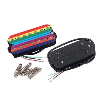 

Alnico v 7 String Electric Guitar Double Coil Neck Bridge Pickups Humbucker