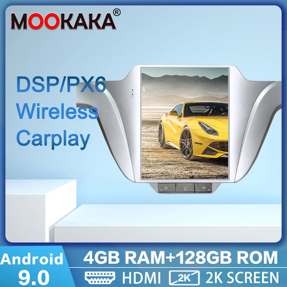 

128G Tesla Verticl Screen For 2016 Volkswagen VW LAVIDA Android 9.0 Car Multimedia Player GPS Auto Radio Stereo Head Unit DSP