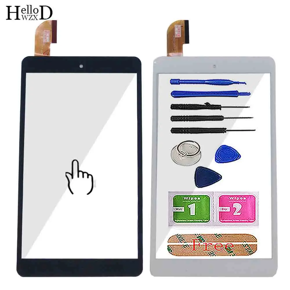 8'' Touch Screen For Alldocube Cube U33GT Tablet DXP2-0350-080A Panel Digitizer Sensor Repair Parts Tools Wipes | Мобильные
