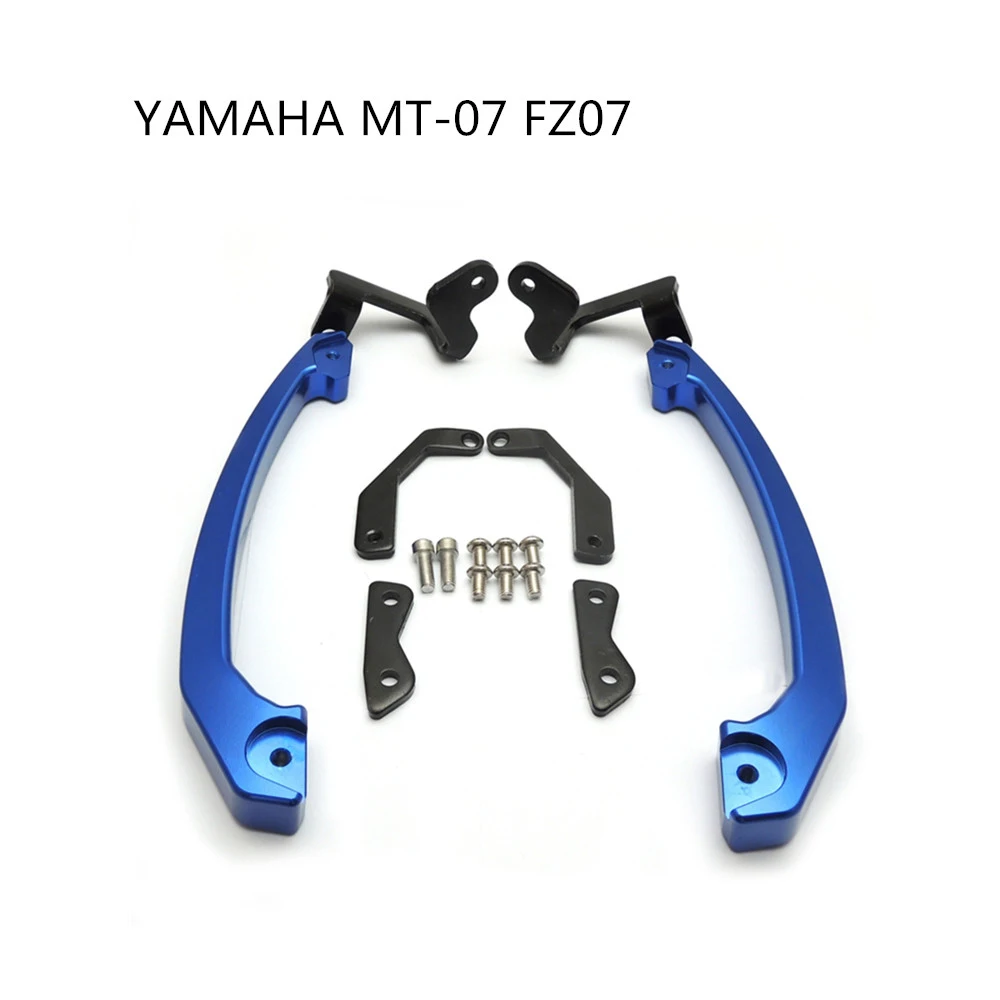 MT07 MT 07 поручень заднего сиденья пассажирский Ручка для Yamaha FZ07 FZ 2014 2015 2016 2017
