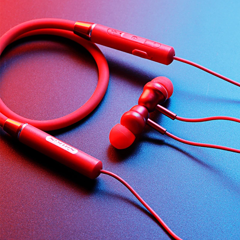 NILLKIN Bluetooth 5,0 наушники беспроводные магнитные шейные наушники IPX 4 спортивные стерео для Xiaomi наушники для samsung с микрофоном