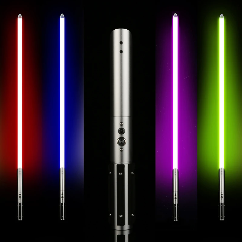 

Lightsaber Metal Handle FX Heavy Dueling The Force Light Saber USB Recharging Color Changing Sound Cosplay FOC Sword LED Toys