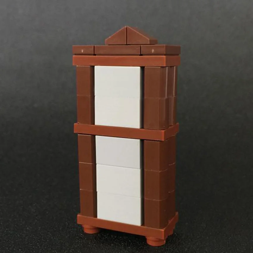 Legoinglys City Home Series MOC Accessories Retro Clock Pendulum Clocks Block Building Blocks Bricks DIY Kits Toys For Children (7)
