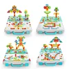 Kids Drill Screw Nut Puzzles Toys Pretend Play Tool Drill Disassembly Assembly Children Drill 3D Puzzle Toys For Boy 2