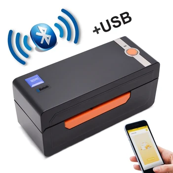 

BY-426 Thermal Barcode Label Printer Bluetooth USB 4x6 Label Printer Commercial Thermal Sticker Machine Windows & Mac OS System