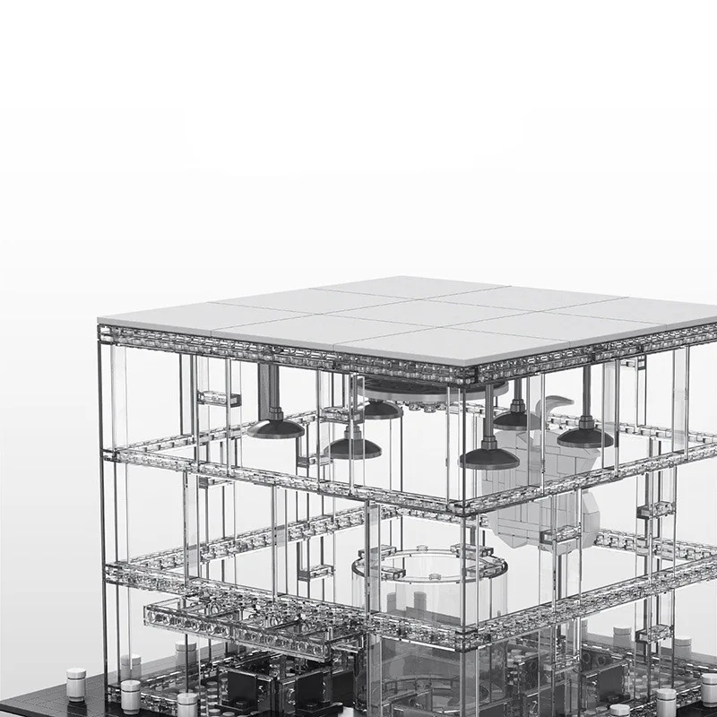 DHL SEMBO SD6900 1116 шт. Creator City светодиодный вариант уличный вид Apple Store строительные блоки наборы кирпичи классическая модель детские игрушки