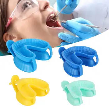 

50 Pcs Disposable Fluoride Trays Dual Arch Trays Dental Accessories Tools Teeth Whitening EVA Material Dentistry Device Supplies