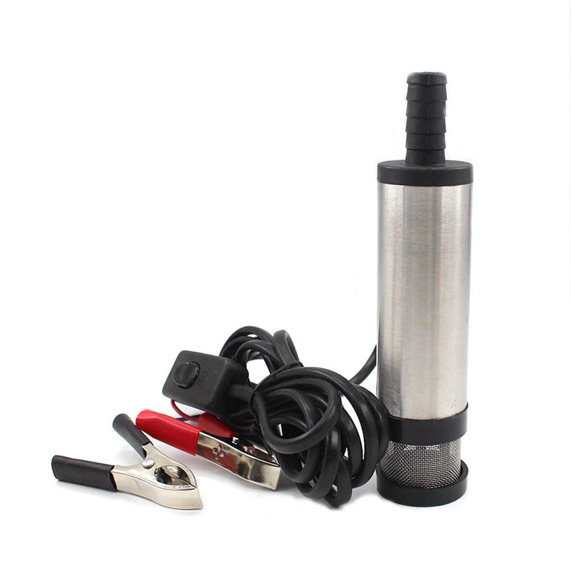 bomba de combustivel diesel oleo dc bomba submersivel eletrica aco inoxidavel mini bomba querosene oleo carro transferencia succao 02