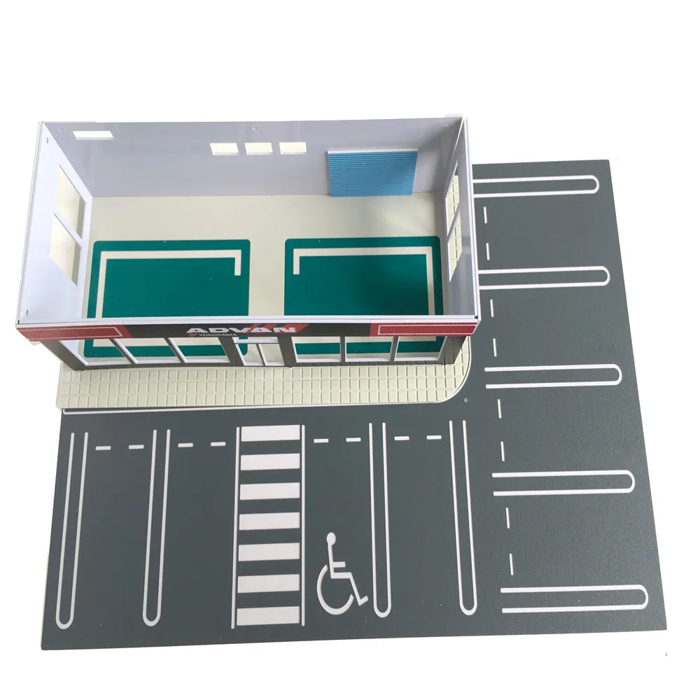 architecture model building 64scale ho train 07