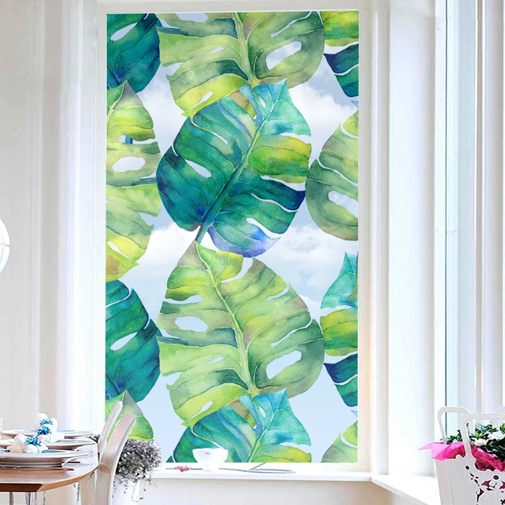 

45X58 Translucent Glass Adhesive Electrostatic Paste Sliding Door Window Privacy Adhesive Glass Film Bathroom Toilet Decoration