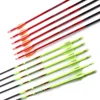 Hottest 2 Color Pure Carbon Arrow Spine 400-1000 ID 4.2mm Archery Orange /Yellow For Compound/Recuvre Bow Shoot 1