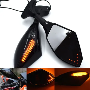 

Universal Motorcycle Side Rearview Mirror with/LED Turn Signal For BMW XB12R XB12SS XB12SCG F800GS F800R F800GT F800ST F800S