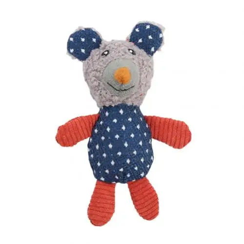 Bear Домашние Животные Кошки котенок плюшевый милый лягушка медведь Сова Форма Кукла интерактивная игра жевательная игрушка милая форма животного забавная может притягивать кошек подарки - Цвет: Bear