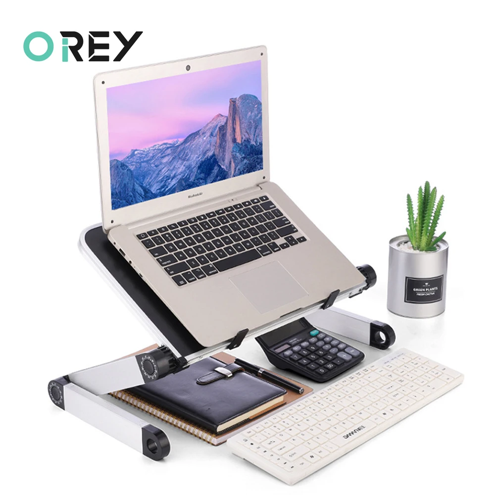 Регулируемая подставка для ноутбука алюминиевый кровати Macbook Air|Подставка