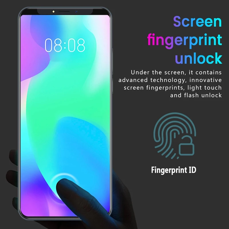  6.1 Inch Mate33 Pro 1GB RAM 8GB ROM Android 9.1 Smartphone Mobile Phone Dual SIM Cards EU Plug