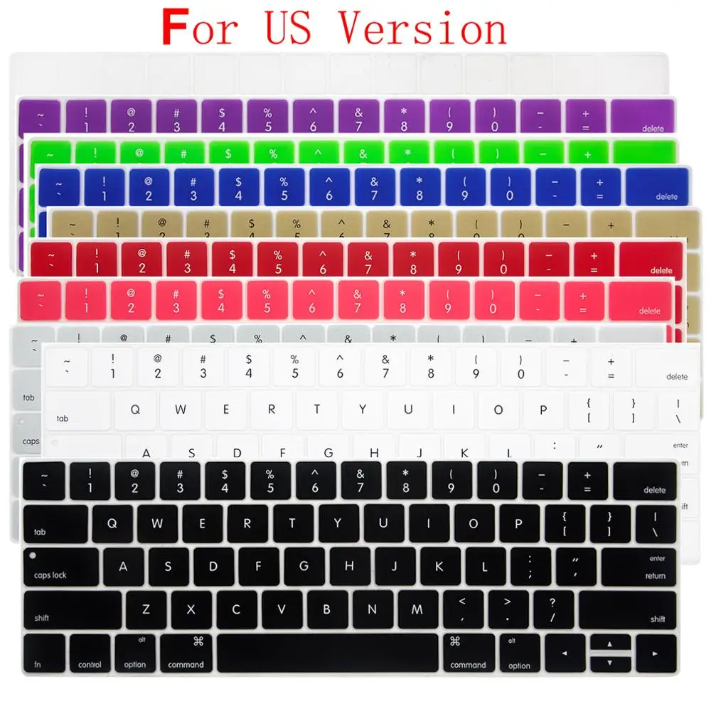 

US Version For MacBook Pro 15" Inch A1707 A1990 Keyboard Cover Protector skin
