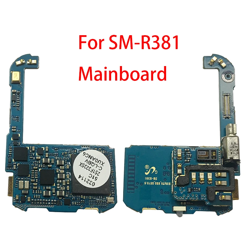 

BINYEAE Mainboard For Samsung Gear 2 R381 Original Main Board Repair Part
