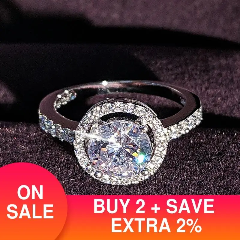 Твердое кольцо из стерлингового серебра 925 пробы желто розовое для женщин