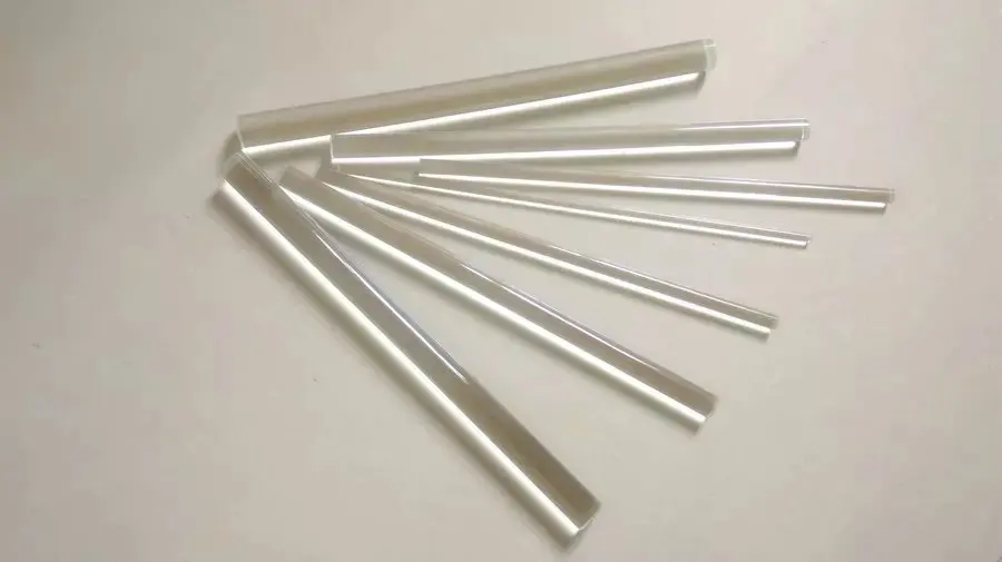 

3-100 Size PC Rod Polycarbonate Stick Transparent PC Rod 17% vat pc Transparent Polycarbonate Stick