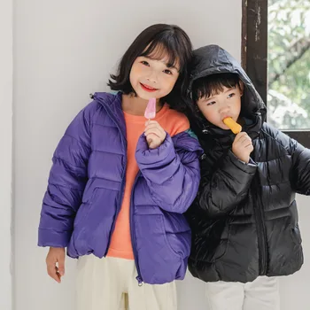 

New Boys and Girls Children's Down Jacket Autumn and Winter Short Down Jacket Children's Clothing Live Explosion