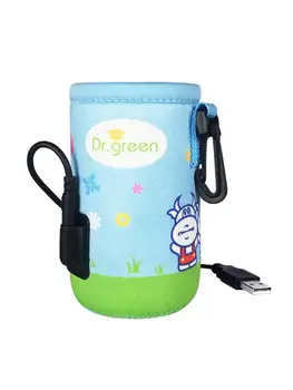 

Hot Selling Portable Baby Bottle Cooler Bags USB Heating Smart Warm Breast Milk Insulation Bag For Baby Care Feeding Supplies