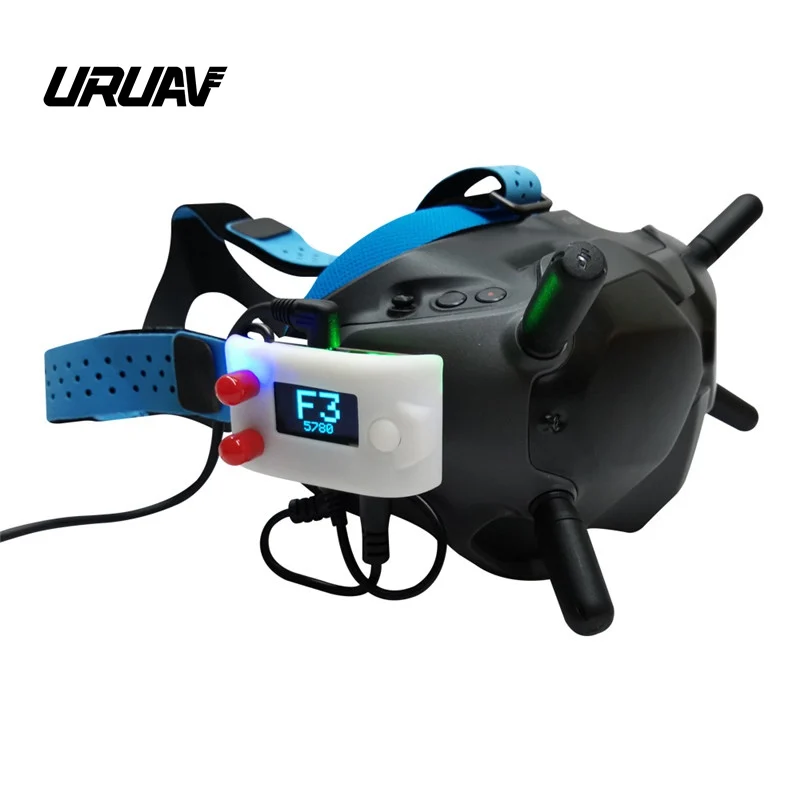 Ceny URUAV 5.8G RX PORT 2.0 standardowe Audio wideo cyfrowe gogle fpv symulacja tablica odbiorcza dla Fatshark gogle fpv