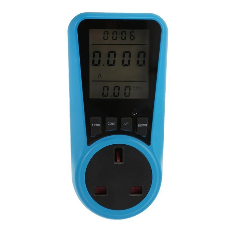 

Digital Power Meter Energy Meter Plug-In Socket Electric Monitor Lcd Pc Uk Plug