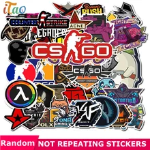 10/20/30/40/50 pçs anime jogo cs go adesivo à prova dwaterproof água pvc skate carro bagagem snowboard portátil guitarra crianças brinquedos adesivos frescos(China)
