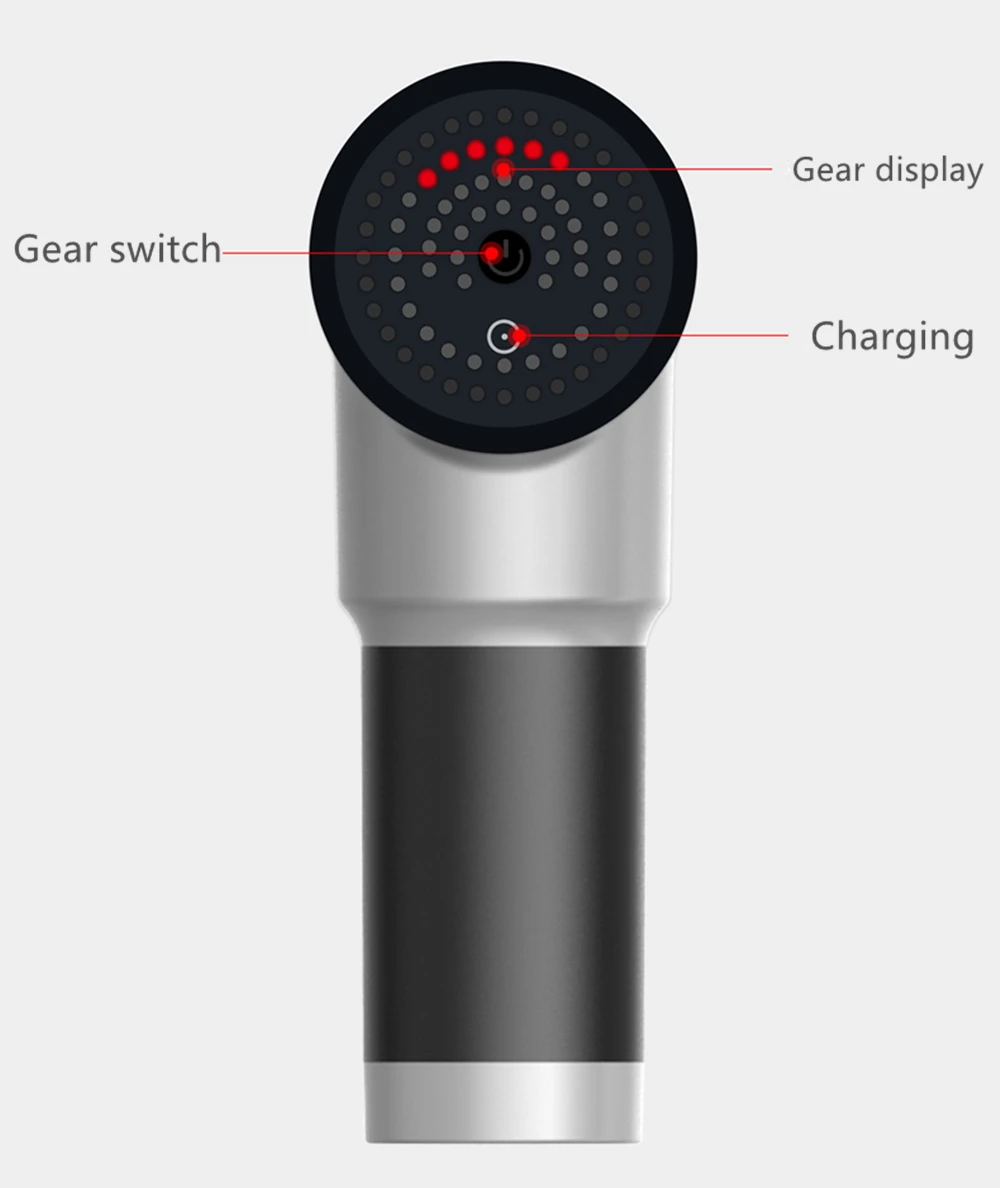 Массажный пистолет фасции пистолет мышечный массажер мышечная боль устройство для релаксации Вибрационный массажер Расслабление потеря
