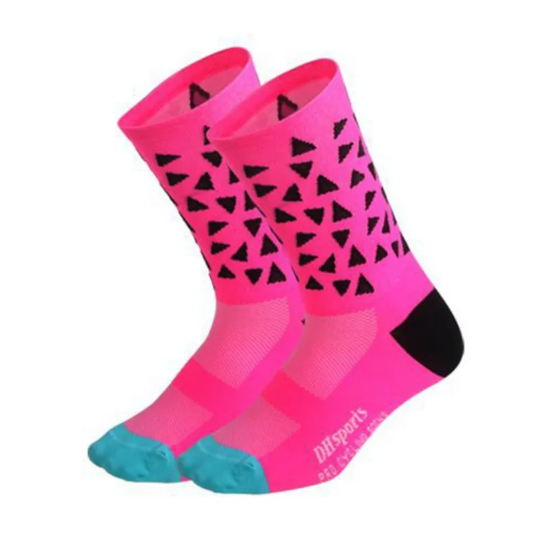 Outdoor Professional Cycling SockS Climbing Long Tube Breathable Socks Running Bicycle Riding Camping Hiking Socks