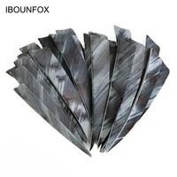 50pcs 3/4/5inch Archery Arrow Feather Fletching Ink Painting High Quality Real Archery Fletches Bow And Arrow Accessories 2
