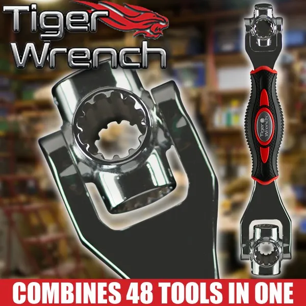 High Quality 48 in 1 Tools Socket Works with Spline Bolts Tiger Torx 360 Degree 6-Point, 12-Point, Torx, Square Universal Wrench High Quality 48 in 1 Tools Socket Works with Spline Bolts Tiger Torx 360 Degree 6-Point, 12-Point, Torx, Square Universal Wrench