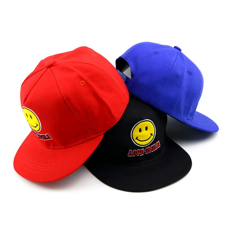 

Cute Smile Children Baseball Caps For Boy Cartoon Kids Girls Hat Summer Hip Hop Cap Kpop Casual Snapback Sun Hats Baby Gorras