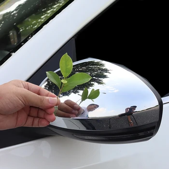 

For Nissan Sylphy 2020 Chrome Side Door Rear View Mirror Cover Trim Car Styling