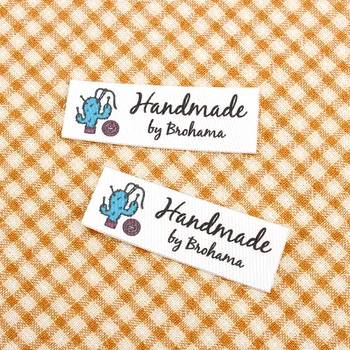 

98 Custom Iron Labels, Logo or Text, Custom Design, iron on, Custom Design，Sewing (TB0104)