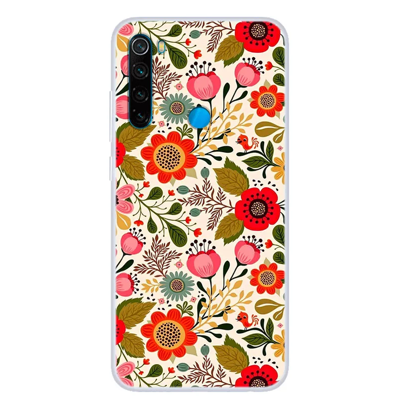 For Xiaomi Redmi Note 8T 8 T Case Soft Silicone Back Cover Case For Xiaomi Redmi Note 8 Pro Case Funda For Xiaomi Redmi 8 Case 