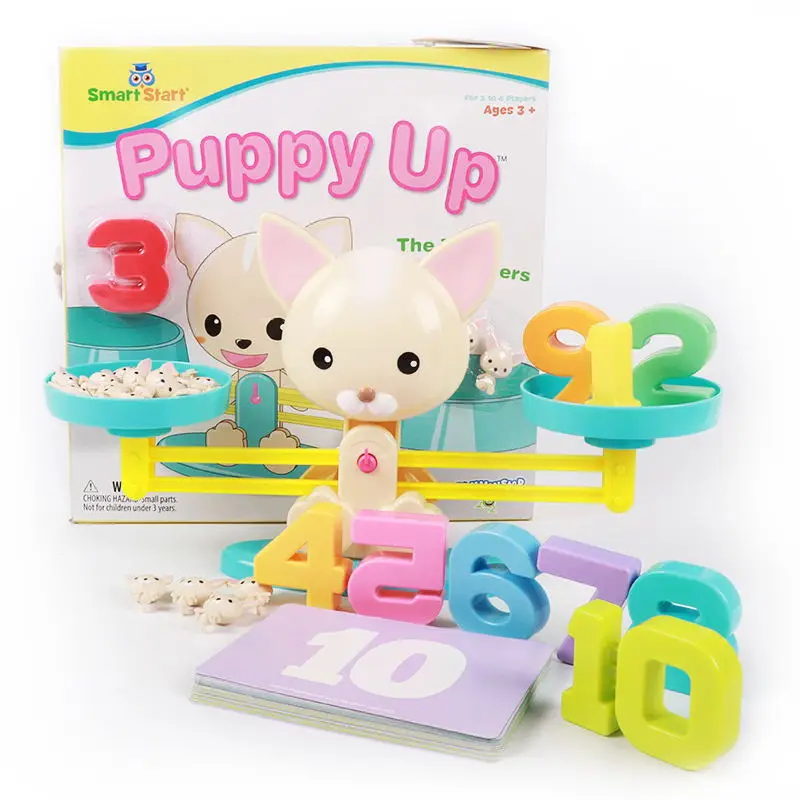 Америка Smart Start P up PY up Puppy Balance детская математика с цифрами+/-развивающая игрушка