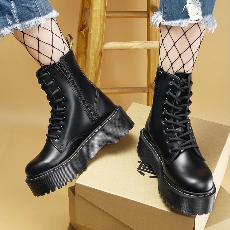 Platform-Martin-Boots-Women-Shoes-2019-New-Genuine-Leather-Ankle-Boots-Women-Punk-Shoes-Thick-Bottom
