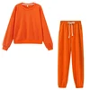 orange pants set
