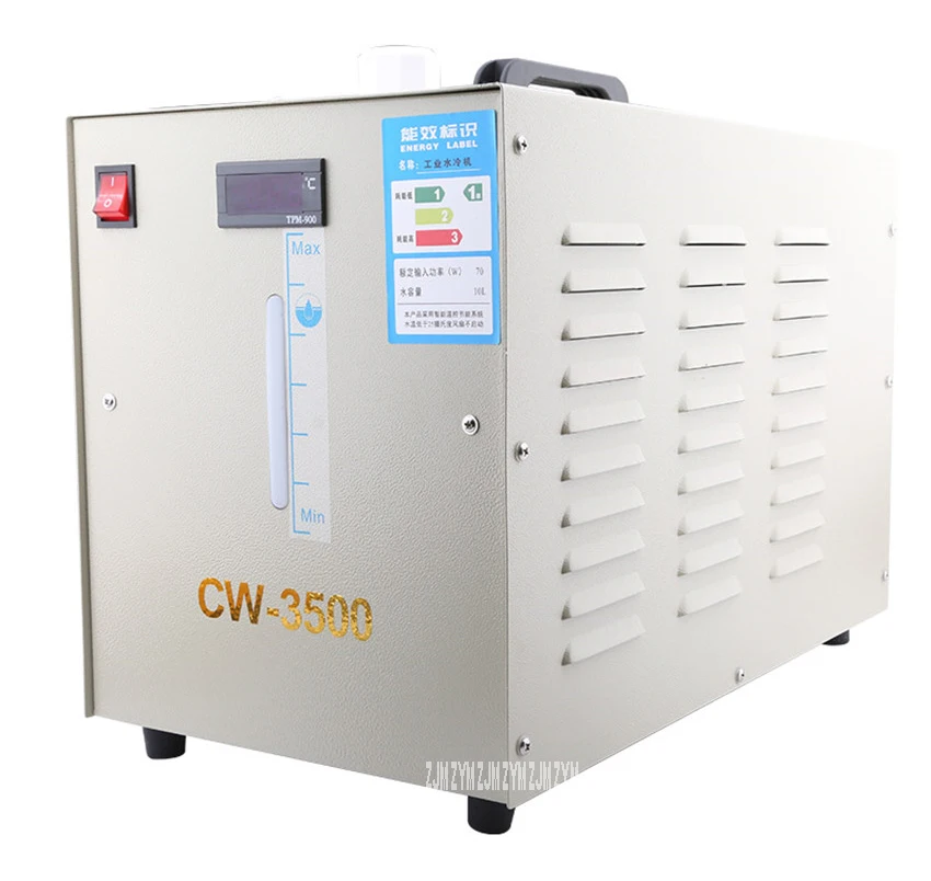 CW3500 9L промышленный циркуляционный охладитель воды для гравировальной машины шпиндель водяного насоса охладитель высокого качества охлаждающая коробка 80 Вт 220 В