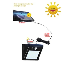 1/4pcs 30 LED Solar Lamp Motion Sensor Wall Light Outdoor Waterproof Garden Lamp Energy Saving Solar Powered Pathway Lights indo 1/4pcs 30 LED Solar Lamp Motion Sensor Wall Light Outdoor Waterproof Garden Lamp Energy Saving Solar Powered Pathway Lights indo