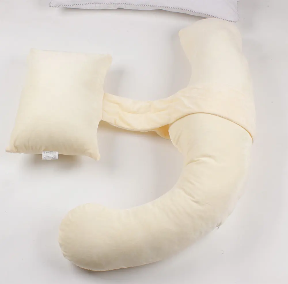 U Maternity Sleeping Body Pillow Pregnant Women Nursing Supplies Pregnancy Pillow Quality Cotton Waist Protect Cushion Long Side