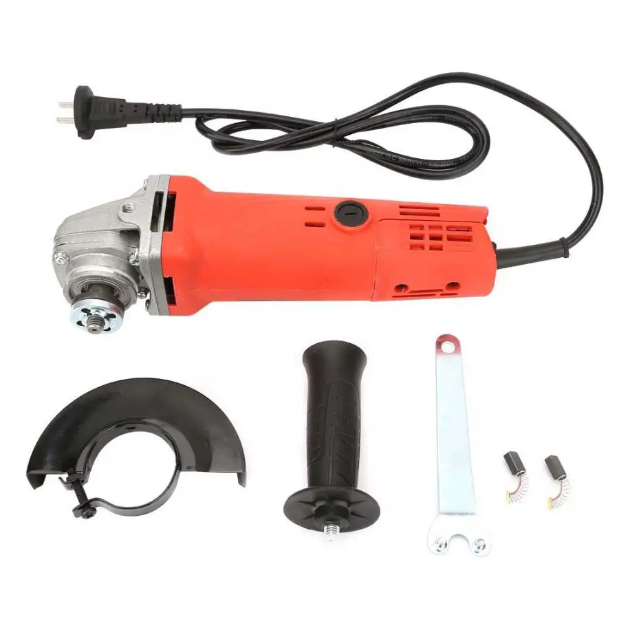 

Angle Grinder Red Handhold Metal Electric Small Red Angle Grinder Cutting Machine 220V CN Plug Other Tools