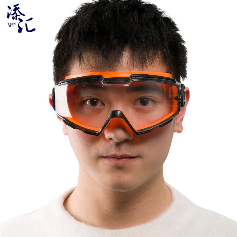 

Eye-protection Goggles Men's Work Riding Laboratory Dustproof Anti-Splash Anti-Shock Labor Safety Protective Glasses