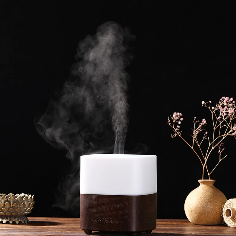 EAS 300Ml Многофункциональный Bluetooth Арома масло диффузор с будильником Ароматерапия