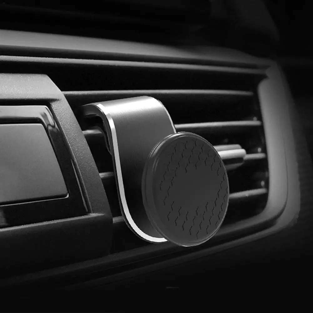 Обновленный магнитный автомобильный держатель для телефона ABS держатель на вентиляционное отверстие автомобиля зажим 360 градусов классический магнит подставка для телефона кронштейн 36x11,5x60 мм