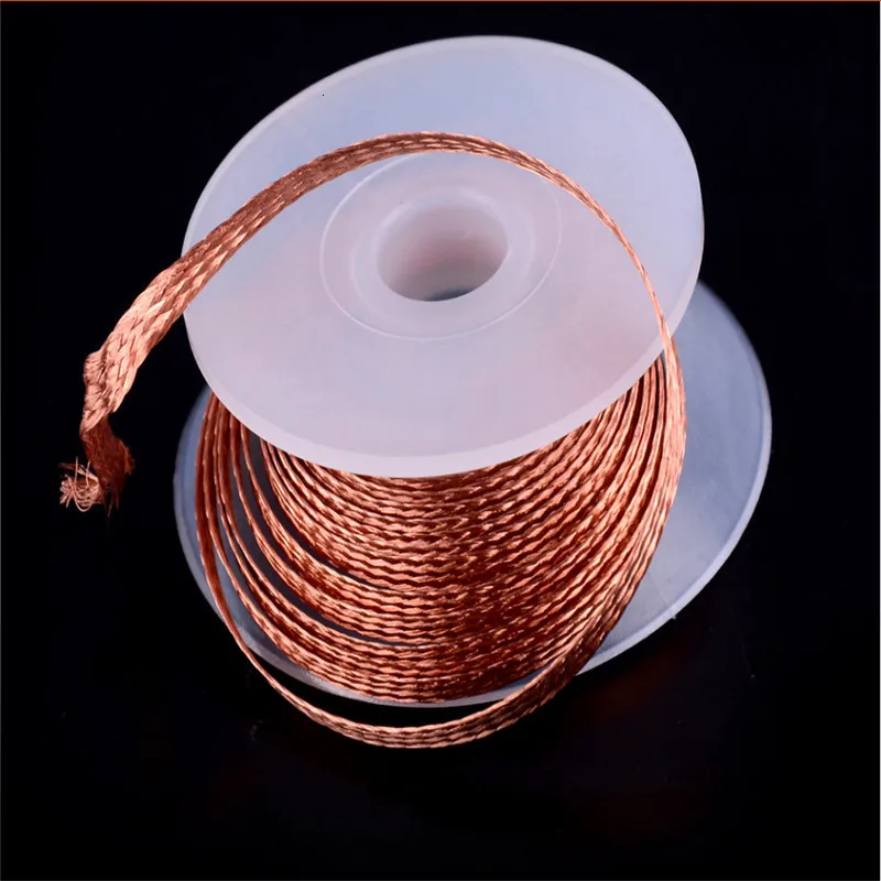 

Maintenance Tin Removal Welding Tinning Line 2.0MM*1.5M Low Residue Non Clean Tin Strip Tools Desolder Braid Solder Remover Wick