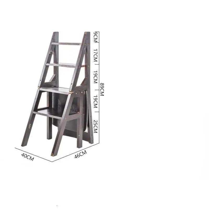 Небольшой складной табуретный стол для кухни деревянная лестница Escabeau Escaleta