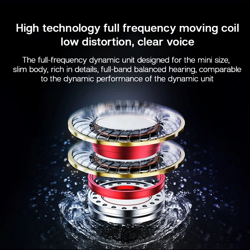 Elephone Elepods S TWS Bluetooth 5.0 Wireless Earphone Noise Cancelling Mic Low Latency Gaming Earbus Dual microphone call IPX5